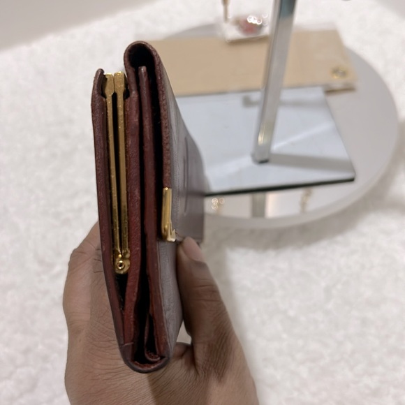 Cartier Continental Long Card / Checkbook & Coin Wallet Vintage EUC - Picture 9 of 9